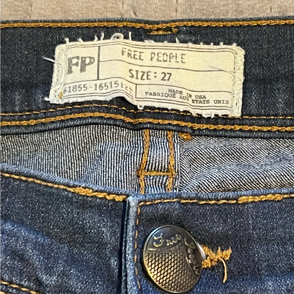 Free people jeans womens size 27 blue NWOT‎